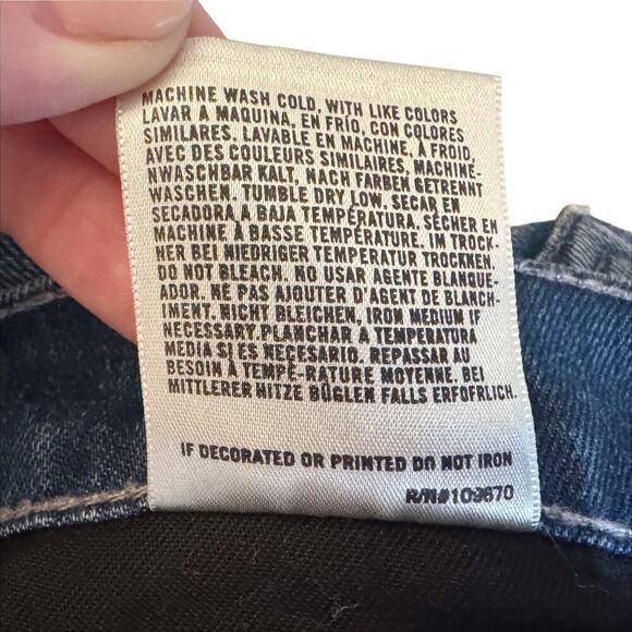 Citizens of Humanity Jeans Women’s Size 26 Blue Dita Petite Bootcut Leg Y2K 1173 - Picture 9 of 16